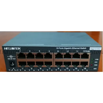 HELLOTEK 16-port Gigabit switch, SG1016D izolare VLAN anti-buclă de retenție de expansiune WAN de protecție la trăsnet