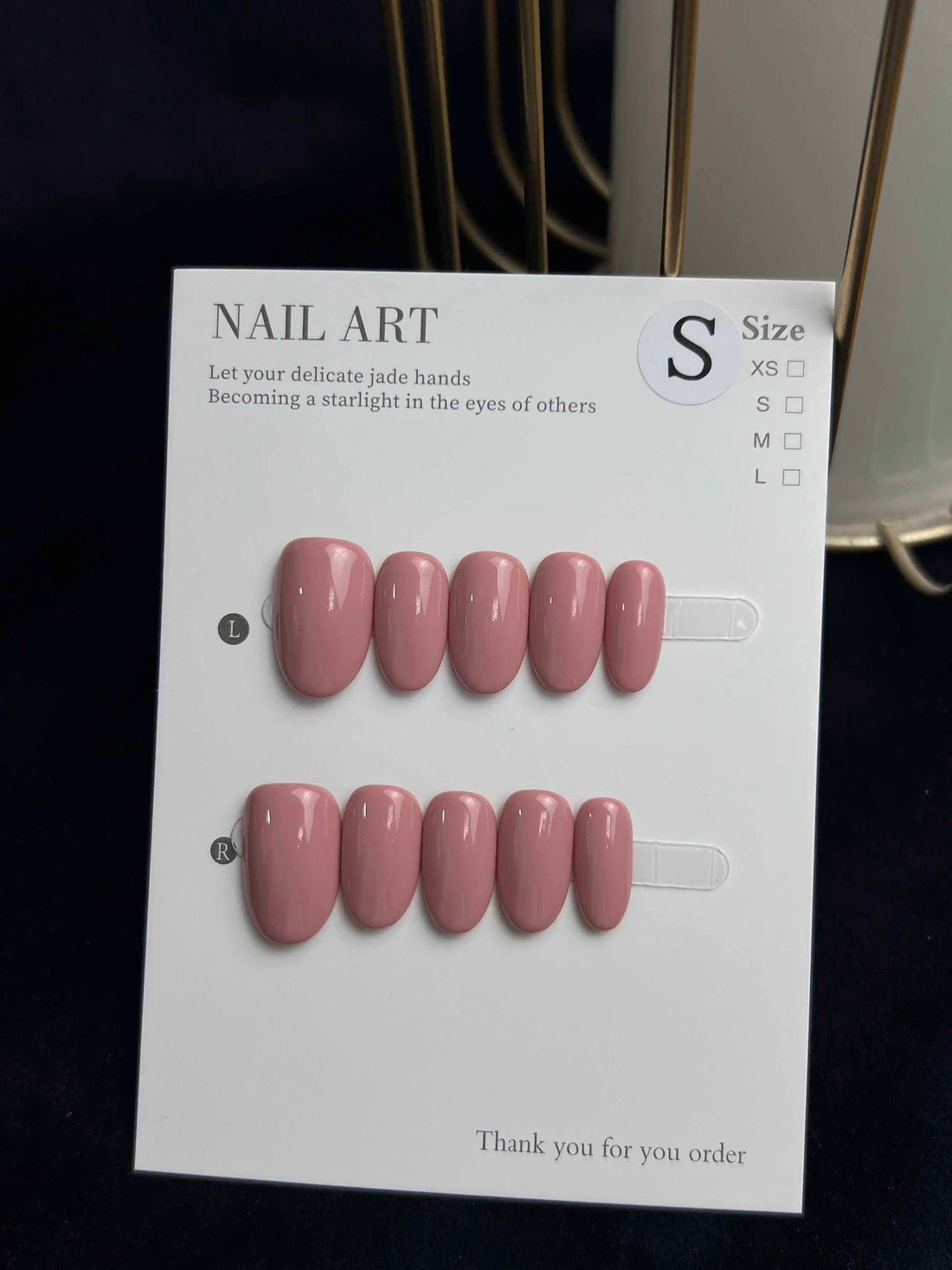 Anabella Oval Scurt-Unghii false lucrate manual